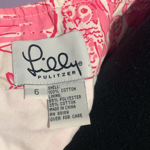 Lily Pulitzer vintage owl halter dress size 6 - Picture 5 of 7